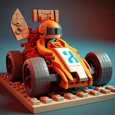 3D model LEGO Racers 2 game (STL)